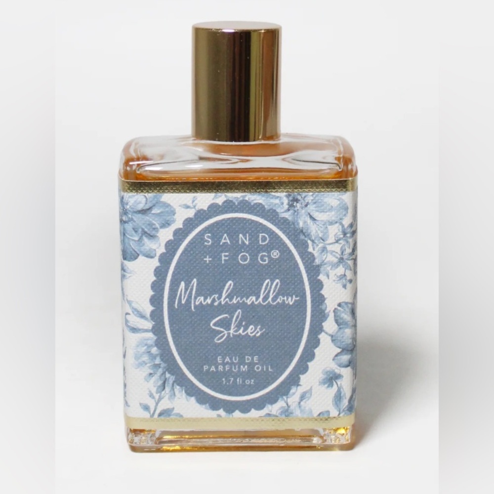 Sand + Fog Marshmallow Skies Eau de Parfum Oil - Blue and Gold -50ml